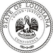 State Seal - Louisiana SS-LA
